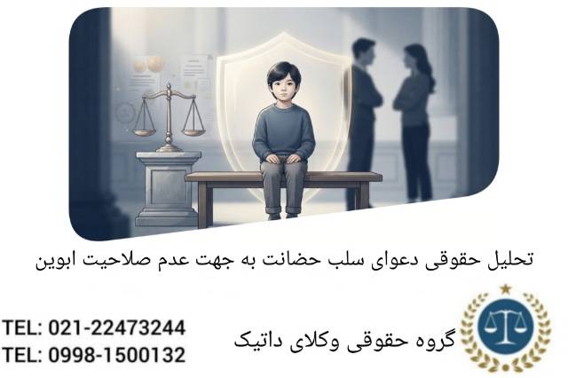 تحلیل حقوقی دعوای سلب حضانت به جهت عدم صلاحیت اخلاقی و رفتاری ابوین