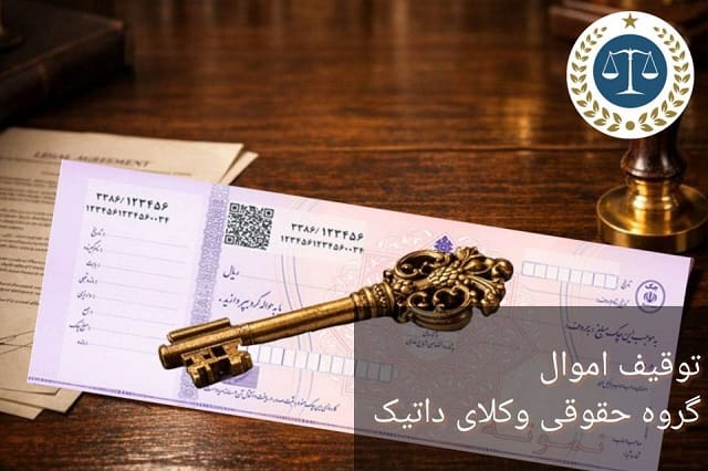 توقیف اموال