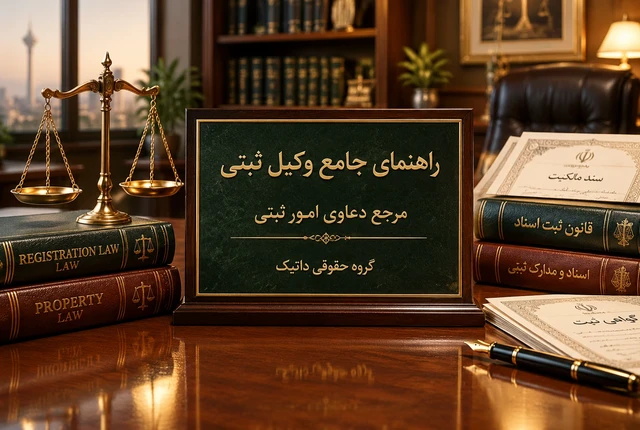 راهنمای جامع وکیل ثبتی | مرجع دعاوی امور ثبتی