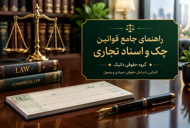 راهنمای جامع وکیل چک | قوانین چک و اسناد تجاری